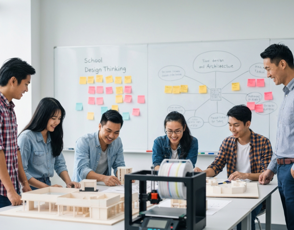 สำรวจคณะการออกแบบและสถาปัตยกรรมศาสตร์ มหาวิทยาลัยศรีปทุม (SPU) กับการใช้ Design Thinking ในการเรียนรู้จริง