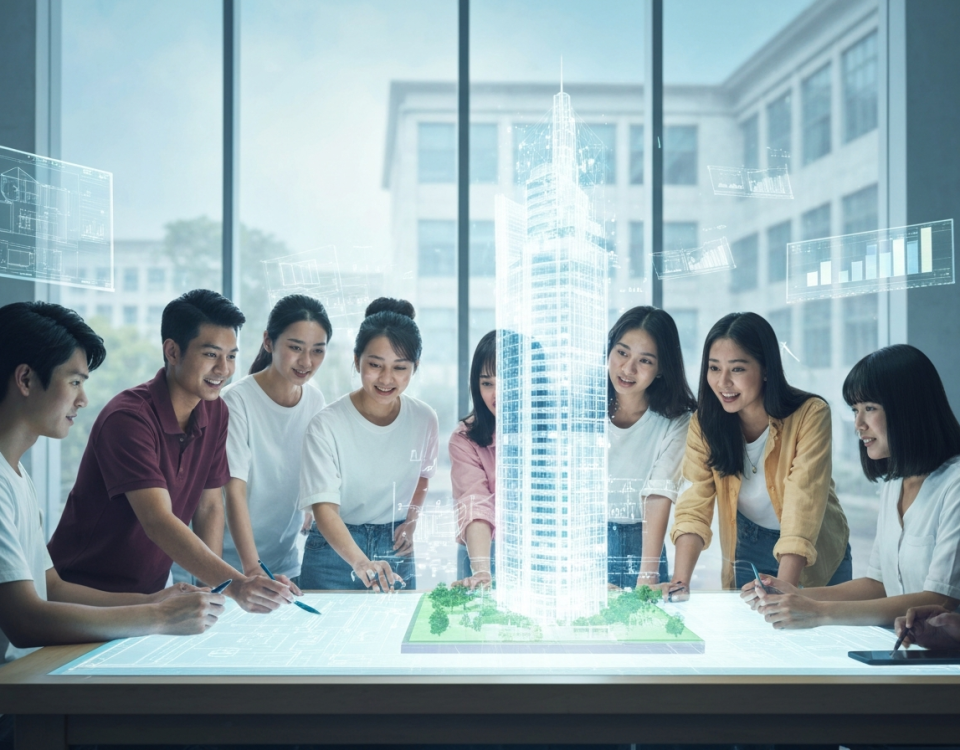 คณะการออกแบบและสถาปัตยกรรมศาสตร์ มหาวิทยาลัยศรีปทุม: AI ช่วยการออกแบบสถาปัตยกรรม