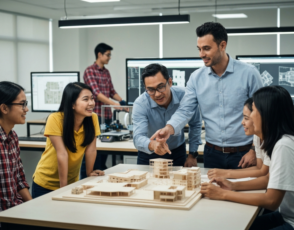 คณะการออกแบบและสถาปัตยกรรมศาสตร์ มหาวิทยาลัยศรีปทุม: เสริมสร้างความรู้สู่โอกาสในอาชีพกับเครือข่ายผู้เชี่ยวชาญ