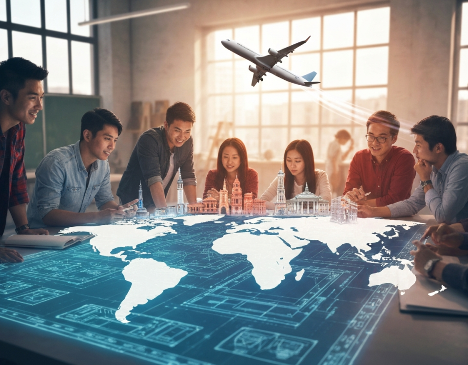 กิจกรรมและเวทีนานาชาติของคณะการออกแบบและสถาปัตยกรรมศาสตร์ มหาวิทยาลัยศรีปทุม